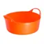 Red Gorilla/Tubtrug Mini Shallow Gorilla Tub 5L Orange
